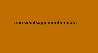 iran whatsapp number data